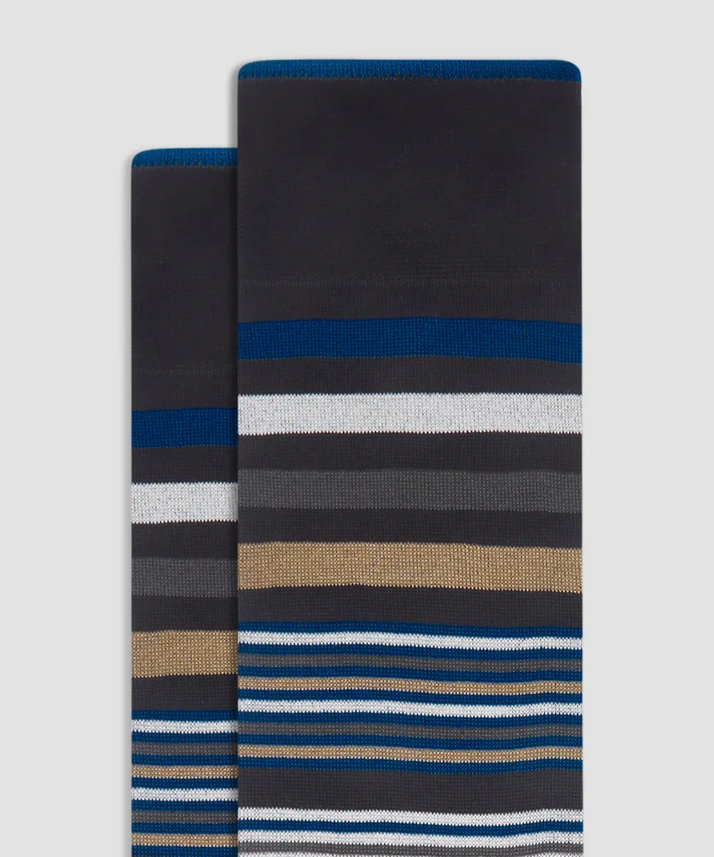 Striped Mid-Calf Socks - Image 2