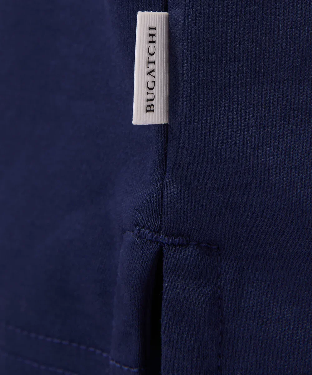 Solid Johnny Collar Polo Shirt - Image 2