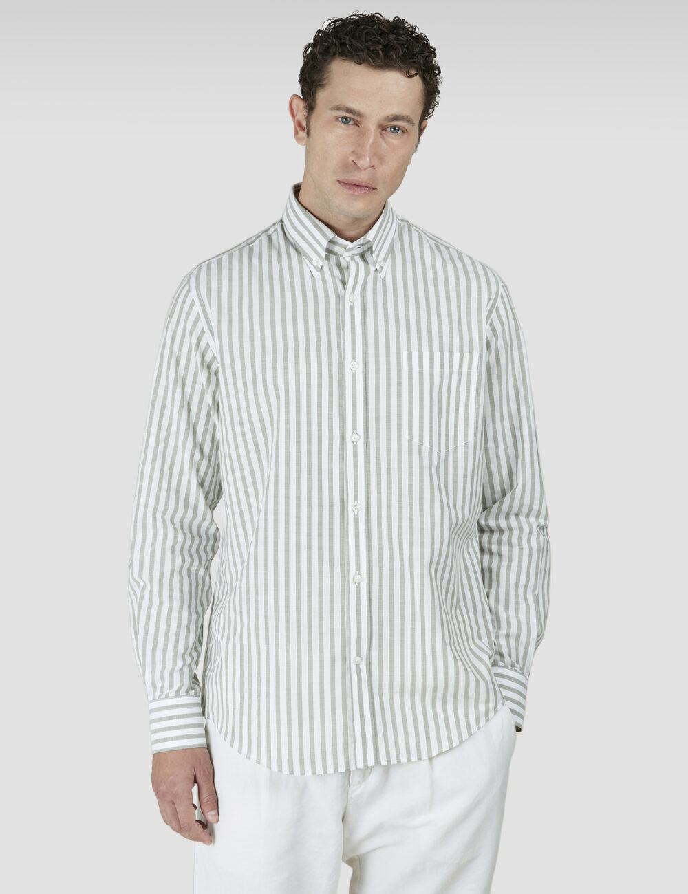 Cotton poplin shirt - Image 6